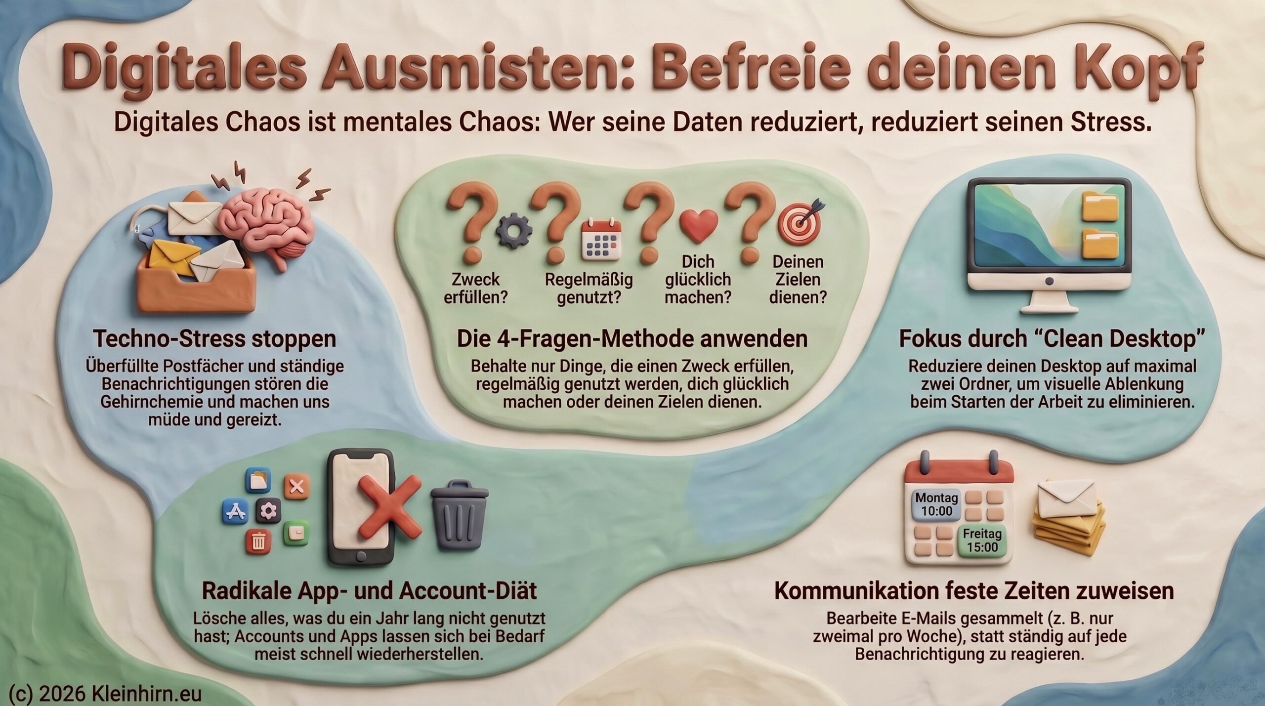 Digitales systematisches Ausmisten